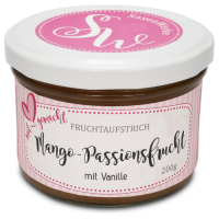 Saxenwerke Fruchtaufstrich Mango-Passionsfrucht mit...