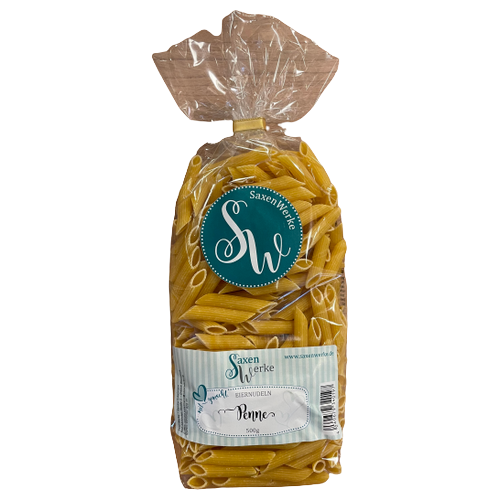 Saxenwerke Eiernudeln Penne 500g